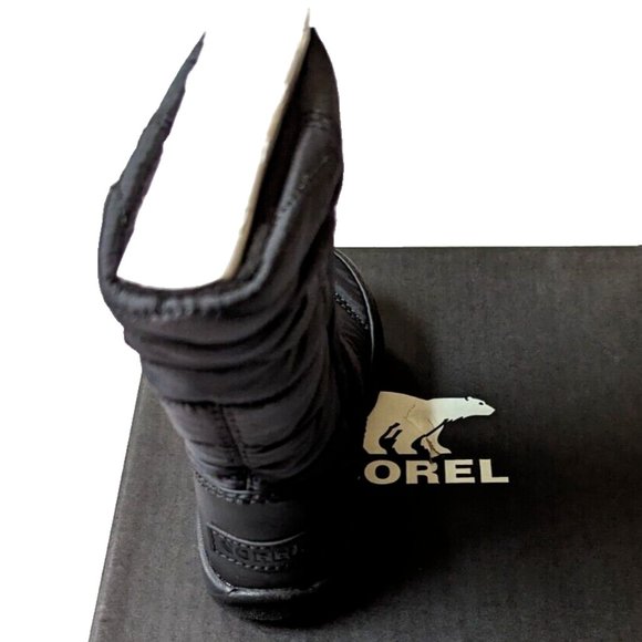 Sorel CHILDREN'S WHITN EY MID Boot Waterproof Girls Toddler Black Winter… - Picture 6 of 8